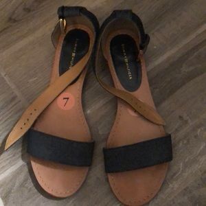 Tommy Hilfiger Denim ankle strap sandals